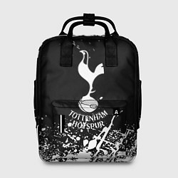 Рюкзак женский Тоттенхэм Хотспур белые краски, цвет: 3D-принт