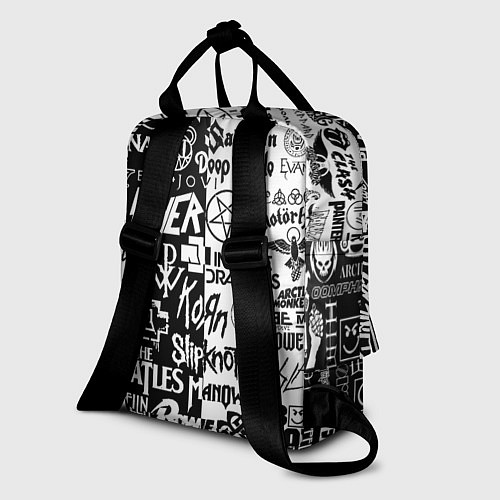 Женский рюкзак Juventus рок музыка / 3D-принт – фото 2
