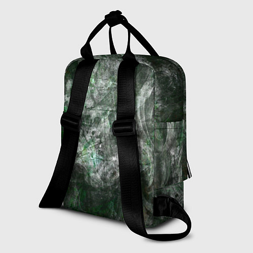 Женский рюкзак Абстракция - acid boom / 3D-принт – фото 2