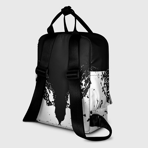 Женский рюкзак Ювентус краски всплеск текстура / 3D-принт – фото 2