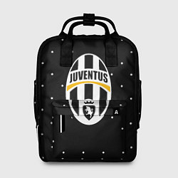 Рюкзак женский Juventus точки текстура, цвет: 3D-принт
