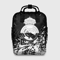 Рюкзак женский Реал Мадрид краски текстура, цвет: 3D-принт