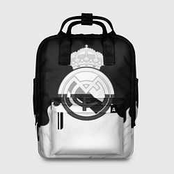 Женский рюкзак Реал Мадрид огонь белый