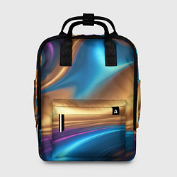 Рюкзак женский Сплавы разноцветные, цвет: 3D-принт