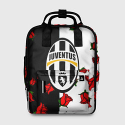 Женский рюкзак Ювентус текстура розы