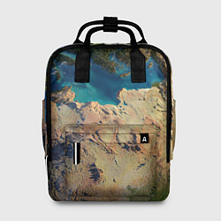 Рюкзак женский Земля, цвет: 3D-принт