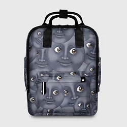 Рюкзак женский Эмодзи, цвет: 3D-принт