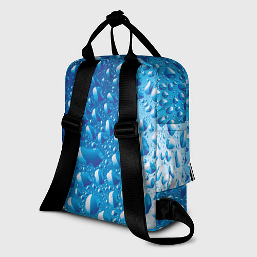 Женский рюкзак Капли воды / 3D-принт – фото 2