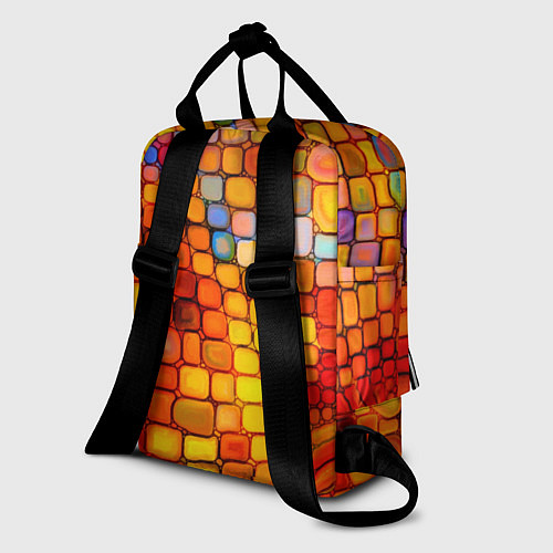 Женский рюкзак Текстуры / 3D-принт – фото 2