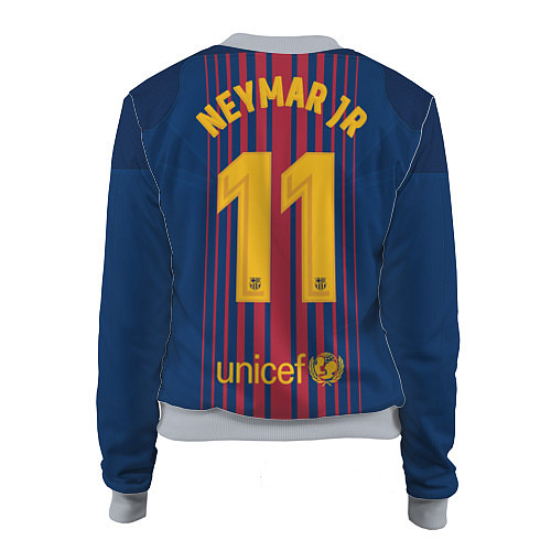 Женский бомбер Barcelona FC: Neymar Home 17/18 / 3D-Меланж – фото 2