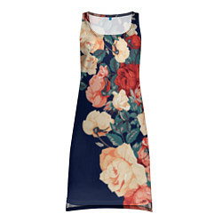 Туника женская Fashion flowers, цвет: 3D-принт