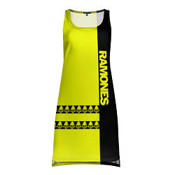 Туника женская Ramones: Yellow Style, цвет: 3D-принт