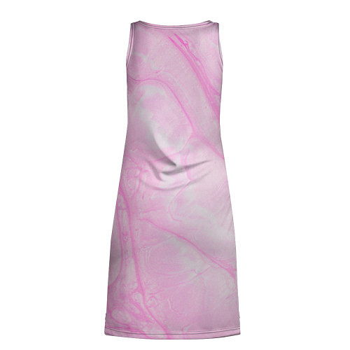 Женская туника Розовые разводы краска зефир / 3D-принт – фото 2
