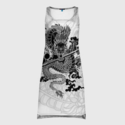 Туника женская ДРАКОН DRAGON, цвет: 3D-принт