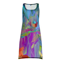 Туника женская Abstract color pattern Summer 2022, цвет: 3D-принт