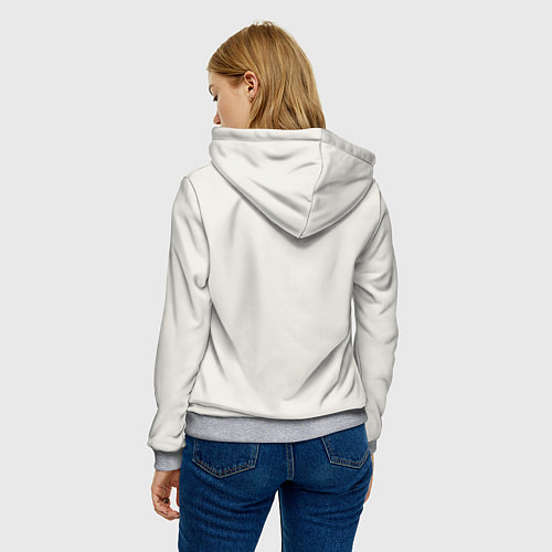 Женская толстовка Высоцкий / 3D-Меланж – фото 4