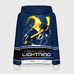 Толстовка-худи женская Bay Lightning, цвет: 3D-белый