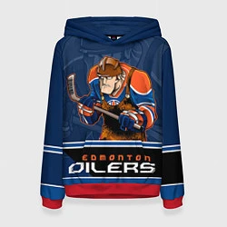 Женская толстовка Edmonton Oilers