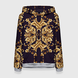 Толстовка-худи женская Style, цвет: 3D-меланж