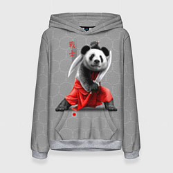 Толстовка-худи женская Master Panda, цвет: 3D-меланж