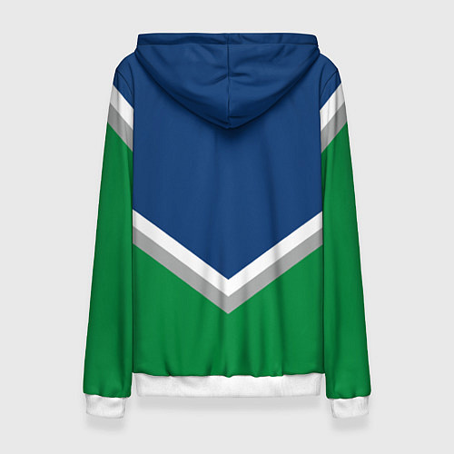 Женская толстовка NHL: Vancouver Canucks / 3D-Белый – фото 2