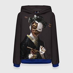 Толстовка-худи женская Ghost In The Shell 1, цвет: 3D-синий