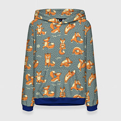 Женская толстовка Foxes Yoga