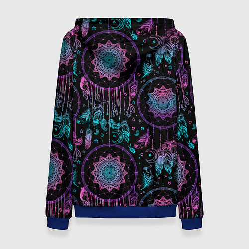 Женская толстовка Ловцы снов / 3D-Синий – фото 2