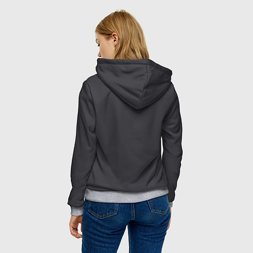 Женская толстовка Metal Gear Solid / 3D-Меланж – фото 4