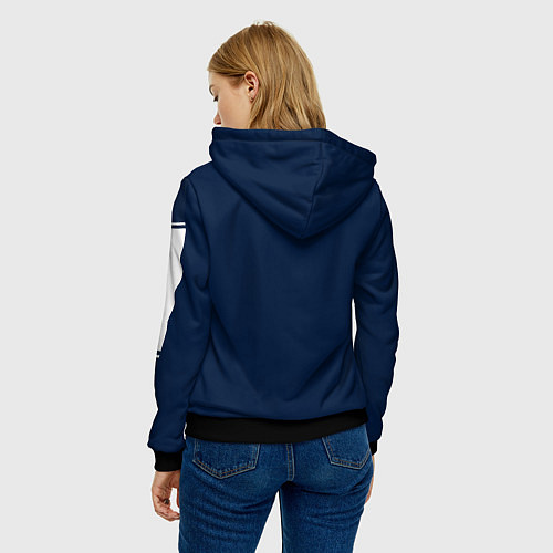 Женская толстовка Neymar: Fly Emirates / 3D-Черный – фото 4