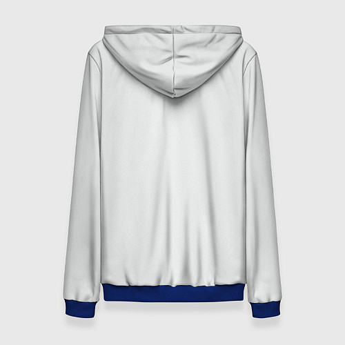 Женская толстовка David Bowie: Grumpy cat / 3D-Синий – фото 2