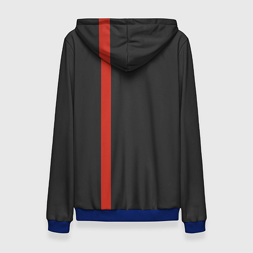 Женская толстовка Bayern FC: Black 2018 / 3D-Синий – фото 2