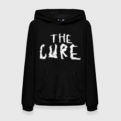 Толстовка-худи женская The Cure: Logo, цвет: 3D-черный