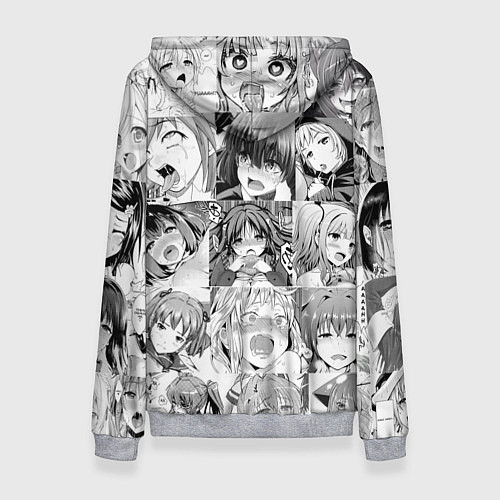 Женская толстовка Японская анимация компиляция / 3D-Меланж – фото 2