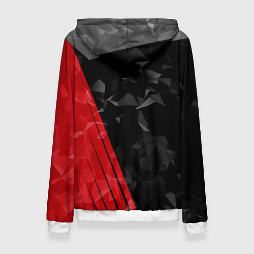 Женская толстовка FC Manchester United: Abstract / 3D-Белый – фото 2