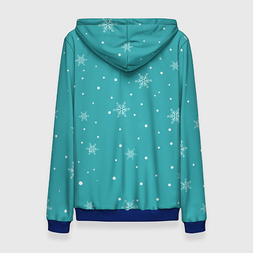 Женская толстовка Cold Bear / 3D-Синий – фото 2