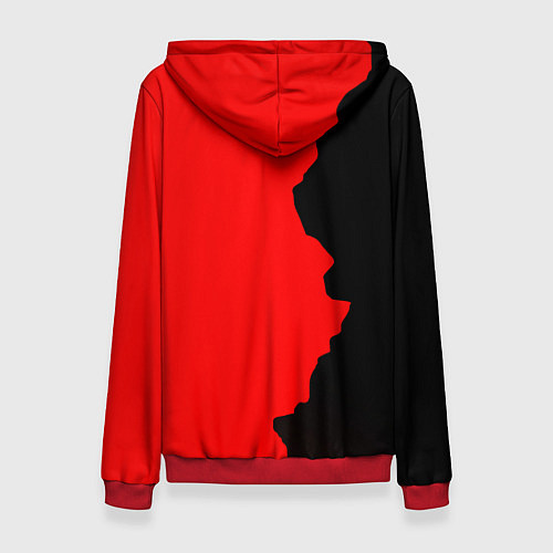 Женская толстовка Base Jumping: B&R / 3D-Красный – фото 2