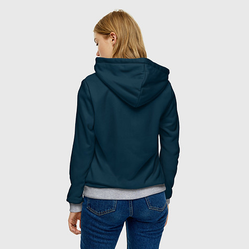 Женская толстовка Pharaoh / 3D-Меланж – фото 4