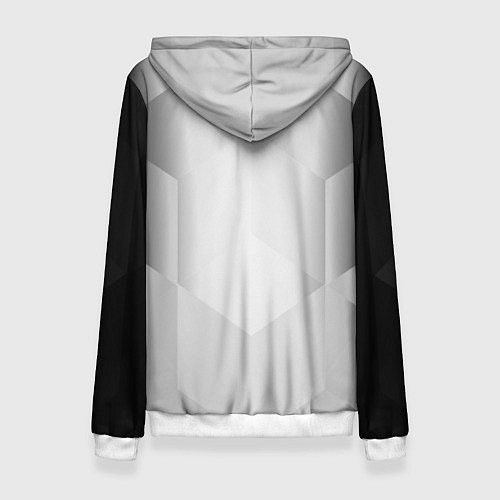 Женская толстовка FC Juventus: Silver Original / 3D-Белый – фото 2