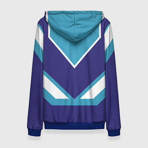 Женская толстовка Очень сладкая Даша / 3D-Синий – фото 2