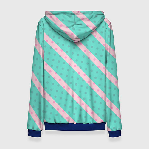 Женская толстовка Пошлая Молли / 3D-Синий – фото 2