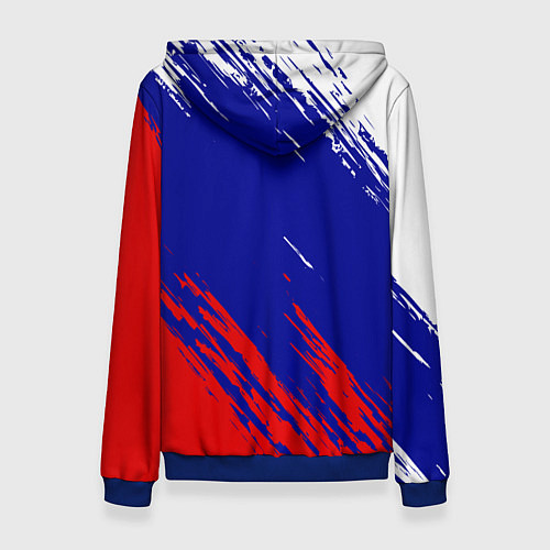 Женская толстовка RUSSIA SPORT / 3D-Синий – фото 2