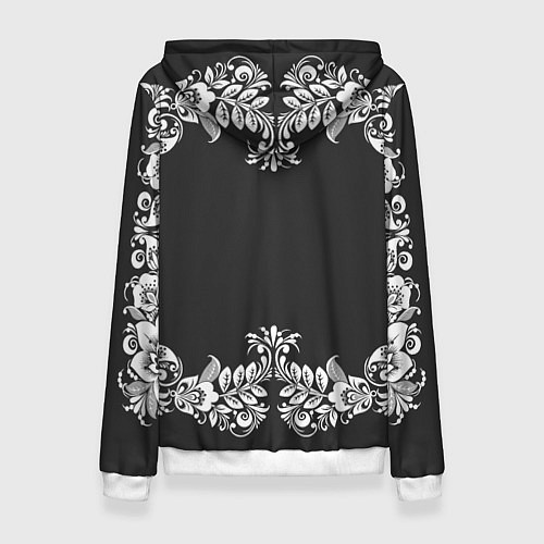 Женская толстовка Нейромонах Феофан / 3D-Белый – фото 2