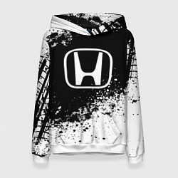 Женская толстовка Honda: Black Spray