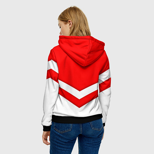 Женская толстовка Звезды Спартака / 3D-Черный – фото 4