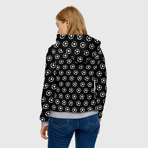 Женская толстовка FCSM Supreme / 3D-Меланж – фото 4