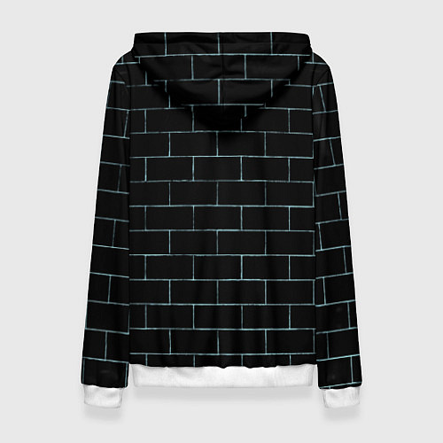 Женская толстовка Pink Floyd: The Wall / 3D-Белый – фото 2