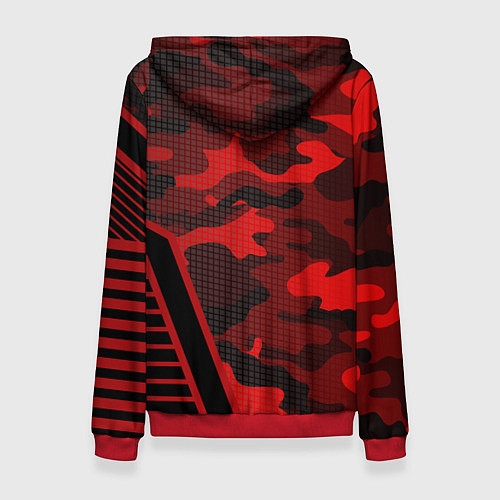 Женская толстовка CS:GO Red Camo / 3D-Красный – фото 2