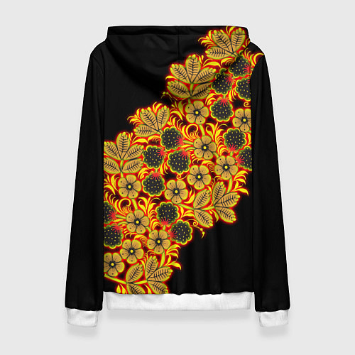 Женская толстовка Славянская роспись / 3D-Белый – фото 2