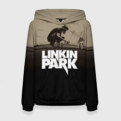 Толстовка-худи женская Linkin Park: Meteora цвета 3D-черный — фото 1